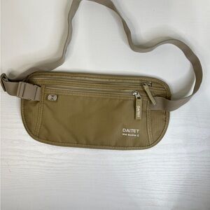 DAITET Money Belt - Passport Holder Secure Hidden Travel Wallet with RFID